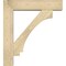 Ekena Millwork Imperial Block Rough Sawn Bracket w/ Offset Brace, Douglas Fir, 8"W x 36"D x 40"H BKT0806X36X40IMP05RDF - alternate 4